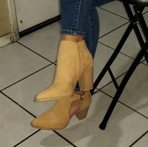 SOLD Qupid Fashion Ankle Booties Size 7